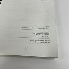 Astro-Med Dash 2EZ+ Plus Data Recorder OPERATIONS MANUAL Book