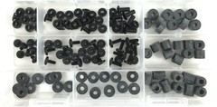 Holster Making Kit Assorted Screws Spacers Kydex Holsters Knife Sheath 130 PCS