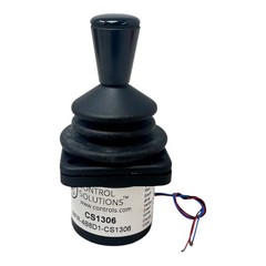 CONTROL SOLUTIONS CS1306 HALL EFFECT JOYSTICK SINGLE AXIS NEW/UNUSED SURPLUS