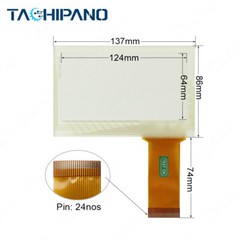 Touch Panel for AB 2711-T5A16L1 PanelView Standard 550 Screen with Front Overlay