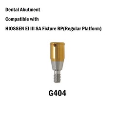 US Hiossen ET Implants Overdenture Regular Locator Abutment & Male Cap Inserts