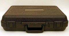 705 – PLATT LUGGAGE – BLOW MOLDED CASE – Exterior Dimensions (L x W x D): 19″ x