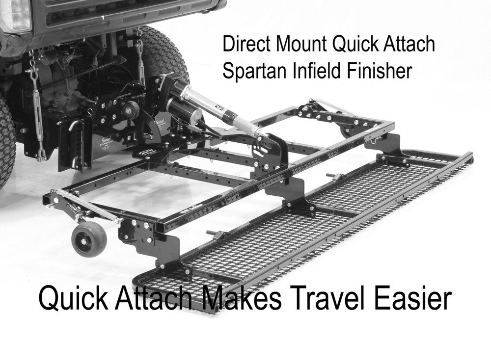 Spartan Baseball Infield Drag Direct Mount Quick Attach Infield Finisher SF88QA