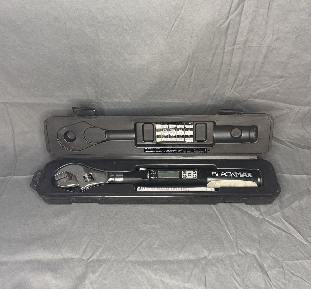 BLACKMAX BTLDTW Digital Torque Wrench Individual Wrench with Hard Case