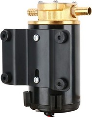 12V 3.7GPM Scavenge Impellor Pump for Diesel Fuel Scavenge Oil Transfer White