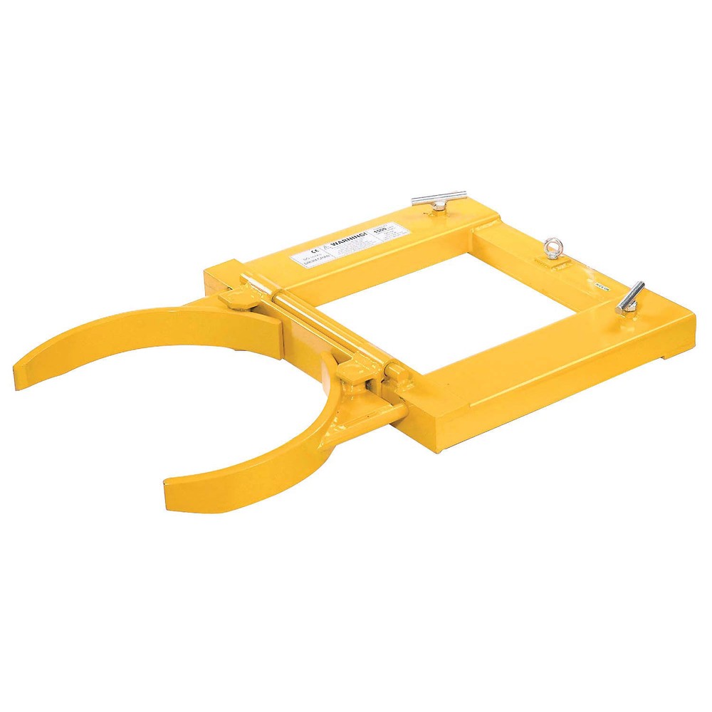 Drum Grabber for 55 Gal Drums up to 22.4″ Diameter 1500 Lb Capacity Fork Mounted