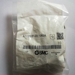 1Bag/10PCS New SMC AS2201F-01-06SA Throttle Valve AS2201F0106SA Free Ship #US