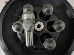 Thermo Dupont SORVALL HB-6 Rotor with 6 Buckets & 6 Caps, 13000 rpm MAX