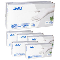 Dental 5.5 Mil Premium Latex Examination Gloves Disposable Gloves XS-XL