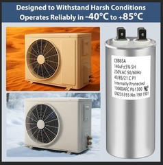CBB65A Run Capacitor 250VAC 250V AC 140uF 140MFD 140 uF 40/85/21 C P1 50/60Hz…