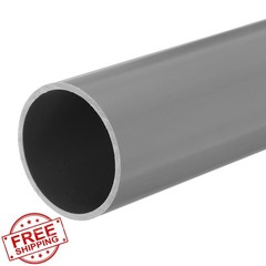 MECCANIXITY 2.5″ Light Grey PVC Rigid Tube 330mm Water Pipe