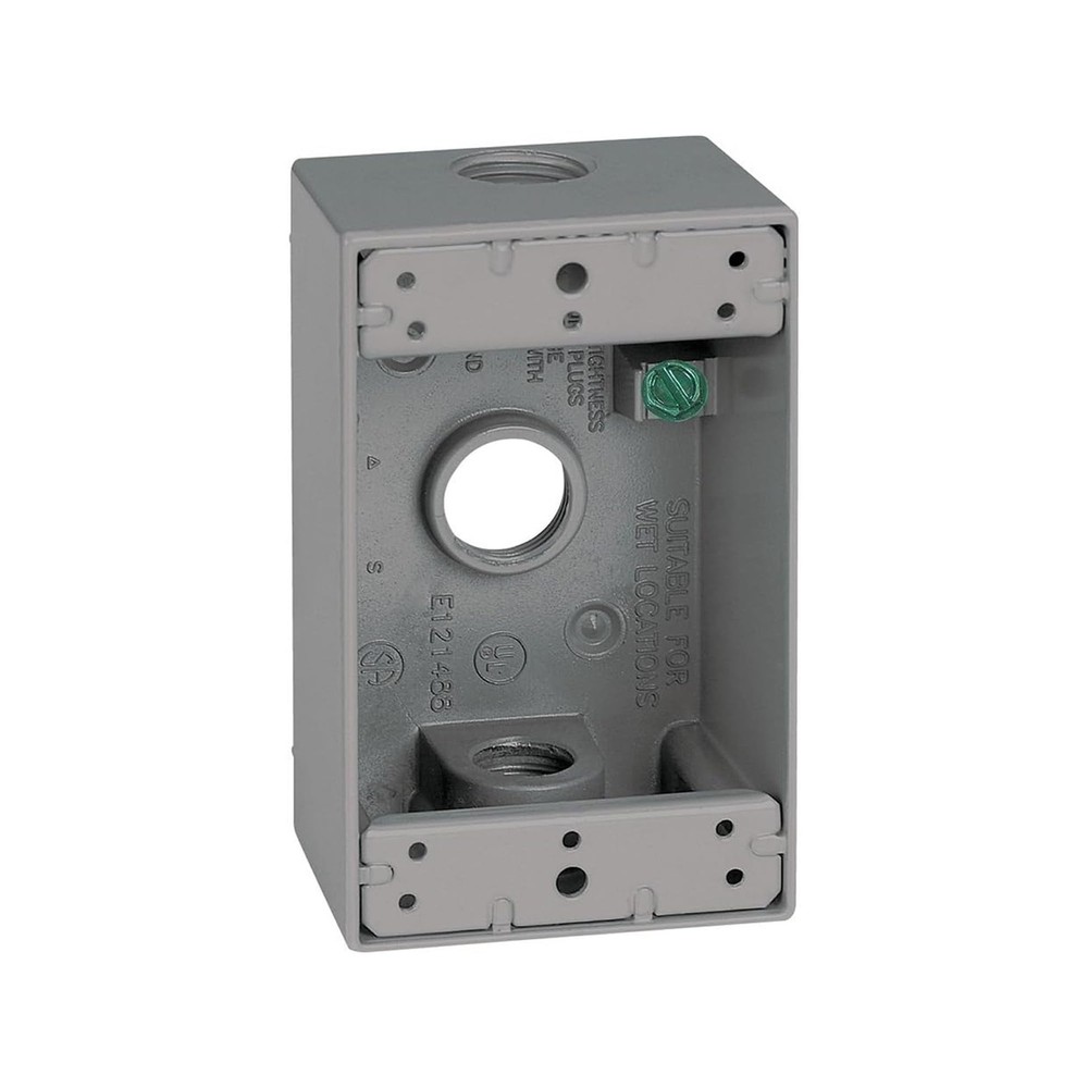 Sigma Engineered Solutions 14250 Metal Electrical Outlet Box Weatherproof Easy M