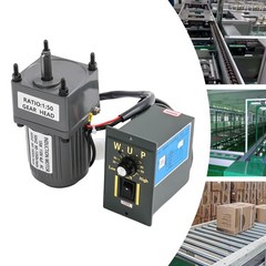 Variable Speed High Torque Gear Motor AC Electric Motor Controller 1:50 27 RPM