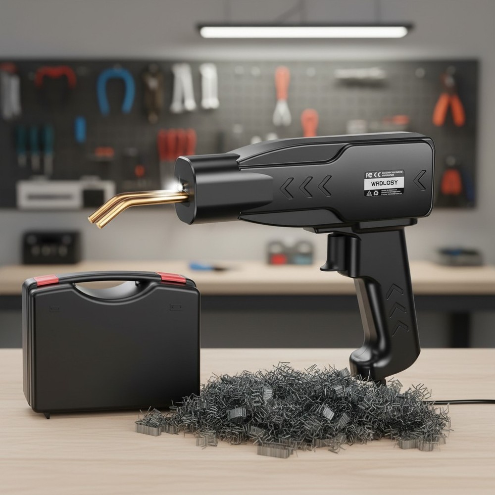 220W Fast Heating Plastic Welder Kit with Staples – Precision Repairs Made Easy