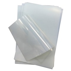 100 Sheets 8.5 x 11″ Waterproof Inkjet Milky Transparency Film Screen Print Film