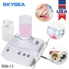 US! Cavitron Dental Ultrasonic Scaler fit EMS +Handpiece+Tips+2 Bottles SKE1 FDA