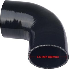 90 Degree Elbow 3.5″ to 4.0″ (89mm to 102mm) 4-ply High Performance Coupler Sili