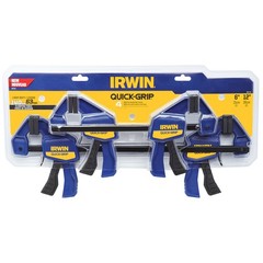Irwin Quick-Grip 3 in. D Quick-Release Bar Clamp 140 lb 4 pc