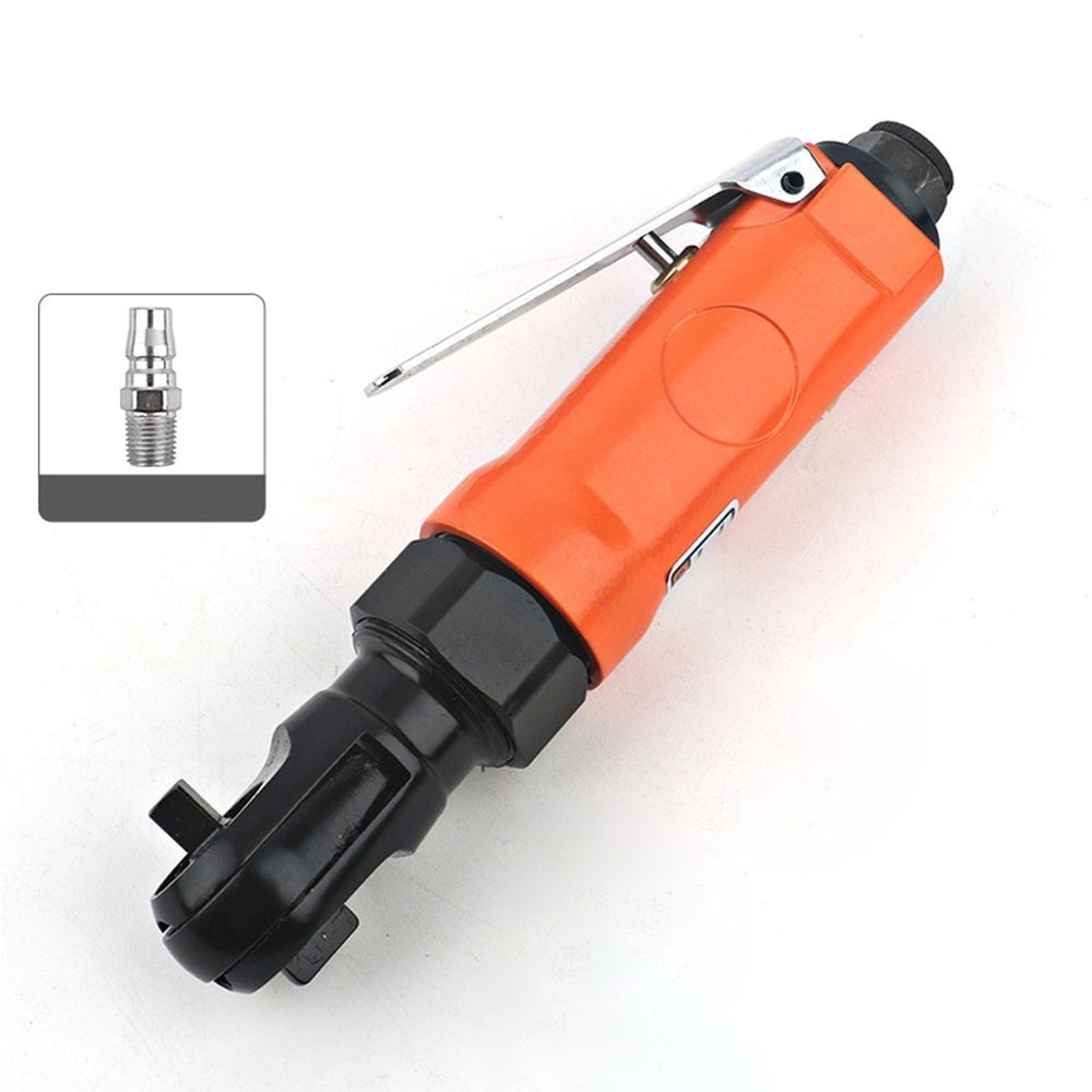 Lightweight Air Ratchet Wrench 1/4 inch 25-45 N.M Torque for Mechanics