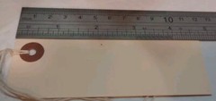 200 Manila Tags Approximately 4 3/4″ x 2 3/8″ Size 5 Shipping Hang Tag w/String