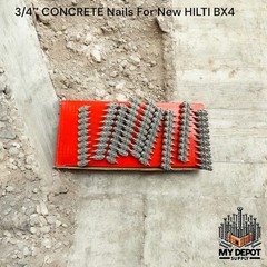 1000x 3/4’’ CONCRETE Nails for Hilti BX4 – NAILS FOR BX4 19mm