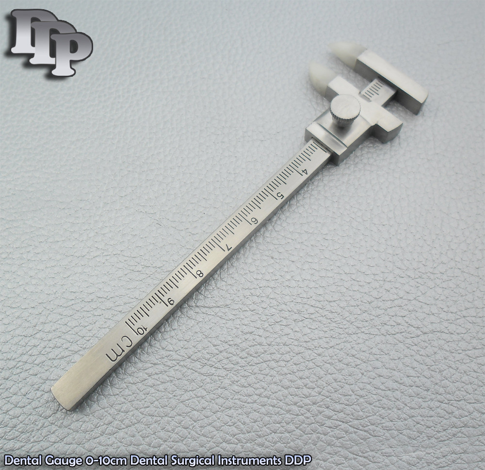 Dental Gauge 0-10cm Dental Surgical Instruments