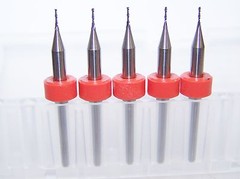 (5) – 0.80mm (.0315″) 4 FLUTE CARBIDE ENDMILLS – 1800.0315.158