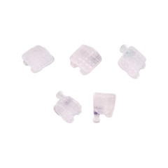 AZDENT Dental Ceramic Brackets Orthodontic Braces Roth.022 345 Hooks 20pcs /kit