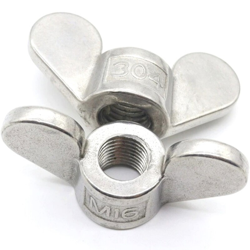Wing Nuts A2 Stainless Steel Butterfly Nut M4 M5 M6 M8 M10 M12M14M16M18M20M22M24