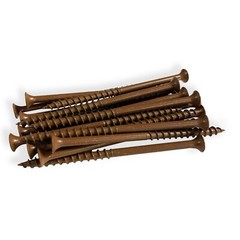 #10 x 3 1/2″ Deck Screws | Square Drive | Bugle Head | Brown Ruspert | 1500pcs