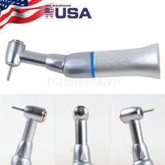 Dental Slow Low Speed Contra Angle Handpiece Fit FG 1.6mm Burs Push Button HH