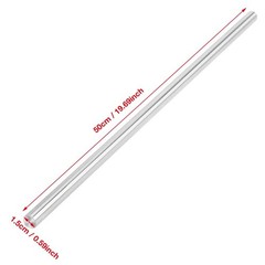 15mm 500mm Linear Chrome Plated Carbon Steel Rod Cylinder Hardened Bar Linear…