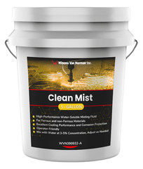 Clean Mist – Concentrated Misting Coolant for Cutting and Machining – 5 Gallons