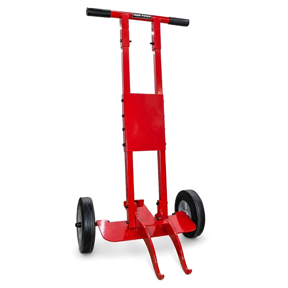 Grate Lifter Trolley Heavy Duty Floor Grate Removal Tool with 8″ Air Wheels