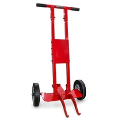 Grate Lifter Trolley Heavy Duty Floor Grate Removal Tool with 8″ Air Wheels