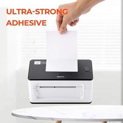1000 4″ x 6″ Fanfold Direct Thermal Shipping Labels for Zebra & Rollo Printers