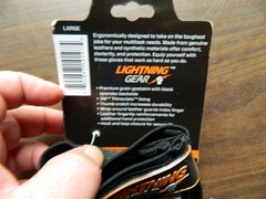Lightning Gear Gloves Mens Large Goatskin Thinsulate Reinforcer NWT 0856L