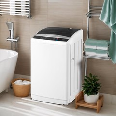 Rovsun 25Lbs Portable Washing Machine Full-Automatic Electric Laundry Machine