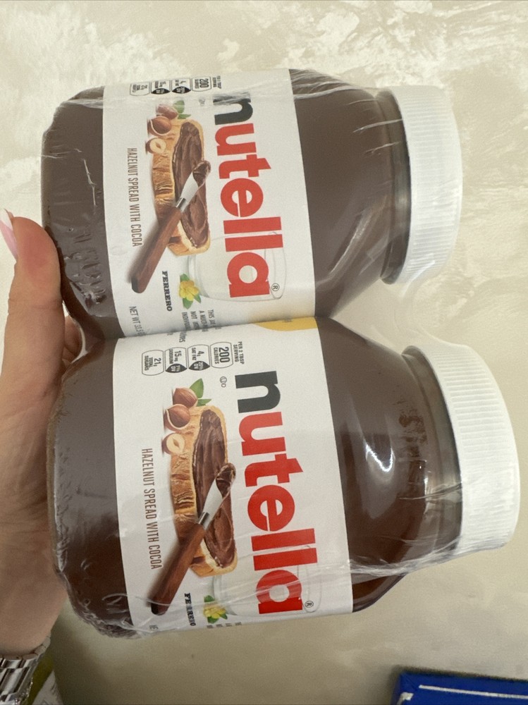Nuttella Chooclate Twin Pack Net 1.9kg For Two Pack Exp Feb 22, 2025