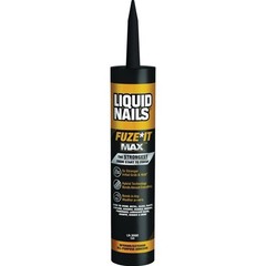 Liquid Nails Fuze It MAX 9 OZ Interior Exterior Construction Adhesive.