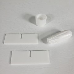 UNBRANDED PTFE Four-Bladed Agitator Impellor for Stirring Laboratory Mixtures