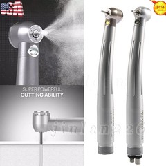 SELF-POWER E-Type Dental High Speed LED Handpiece Standard Head Push 2/4Hole CE