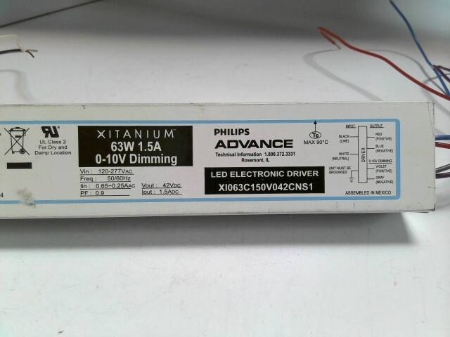 PHILIP ADVANCE XI063C150V042CNS1 DRVR, PHIL, 63W 1.5A