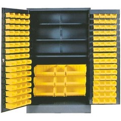 Durham Mfg Jc-137-3S-95 Extra-Heavy Duty Bin Cabinet, 48 In W, 78 In H, 24″ D,