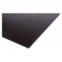 Zoro Select Ps-Uhmw-Rcy-8 Black Uhmw Sheet Stock 12″ L X 12″ W X 0.375″ Thick
