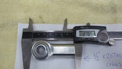 1/2 Inch SAE Female Spherical Rod End Bearing, Ball Socket, Ball Joint, New, I5