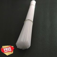 DIYDIYSHOP White HDPE Plastic Welding Rod 16″ 1/8″