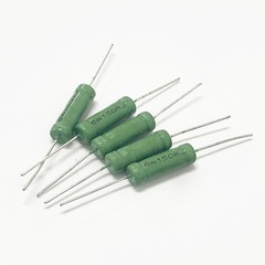 6W 10W Wirewound Resistors Axial Leaded 5% Resistor Through Hole 5pcs