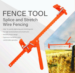 Heavy Duty Fence Stretcher Tool for Barbed & Smooth Wire