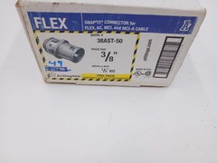 ARLINGTON INDUSTRIES 49 SNAP IT CONNECTOR FOR FLEX 3/8″ 38AST-50 NEW OPEN BOX